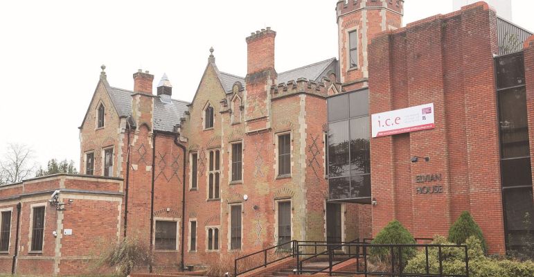 Front view of Elvian House; photo by kind permission of Baylis Media Ltd/Slough Express