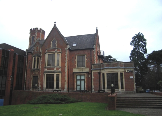 The southern face of Elvian House; photo by kind permission of Michael Day/Slough History Online